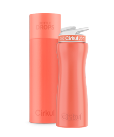 Limited Edition: Coral 22oz Stainless Steel Bottle & Lid