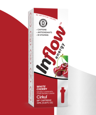 Inflow Energy White Cherry