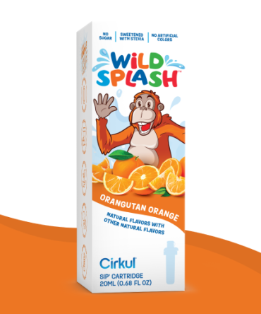 Wild Splash Orangutan Orange